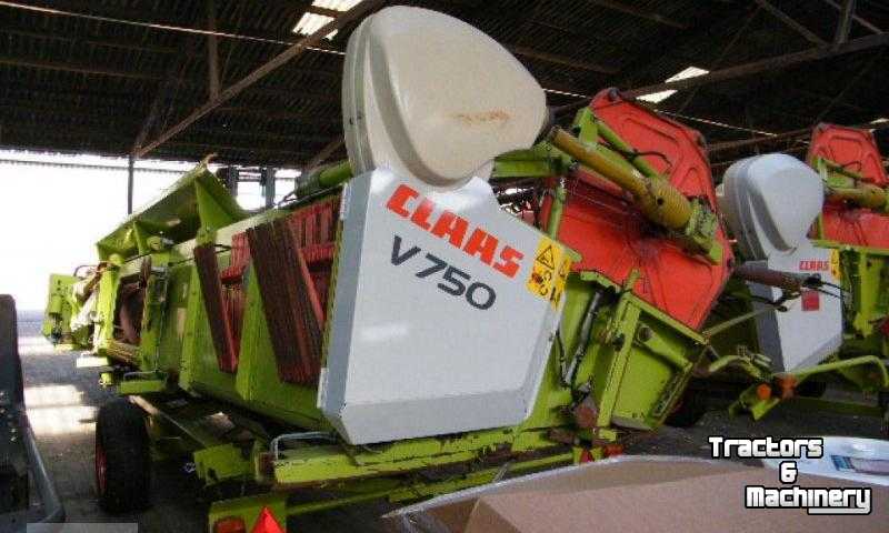 Combinehead & Pick-Up Claas V 750 Auto-Contour Schneidwerk