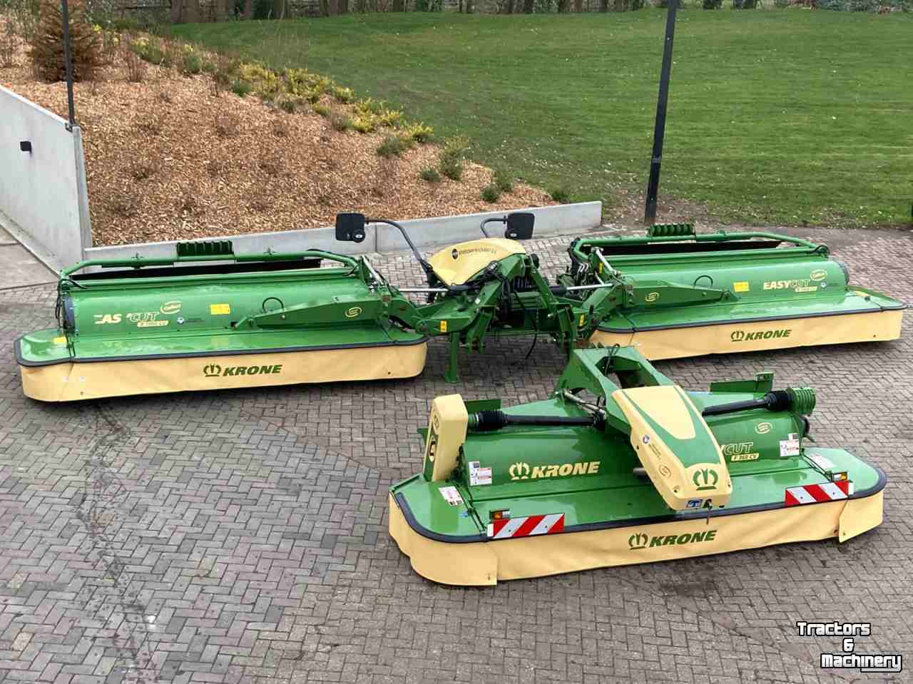 Mower Krone Easy Cut B 1000 CV Collect + Easy Cut F 360 CV