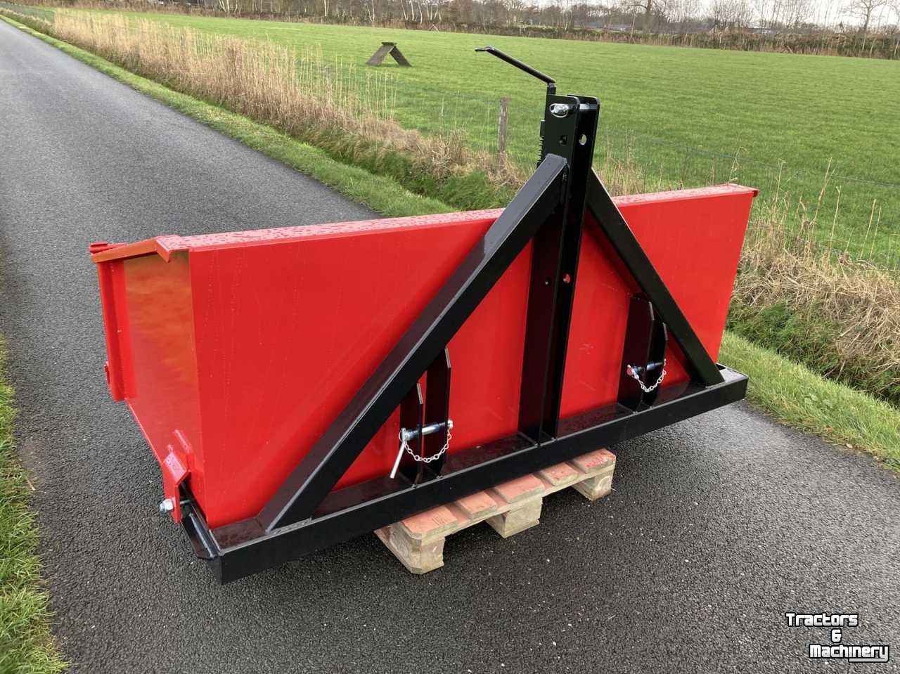 Tractor tipping boxes  JAKO transportbak 200cm, past ook in fronthef, NIEUW