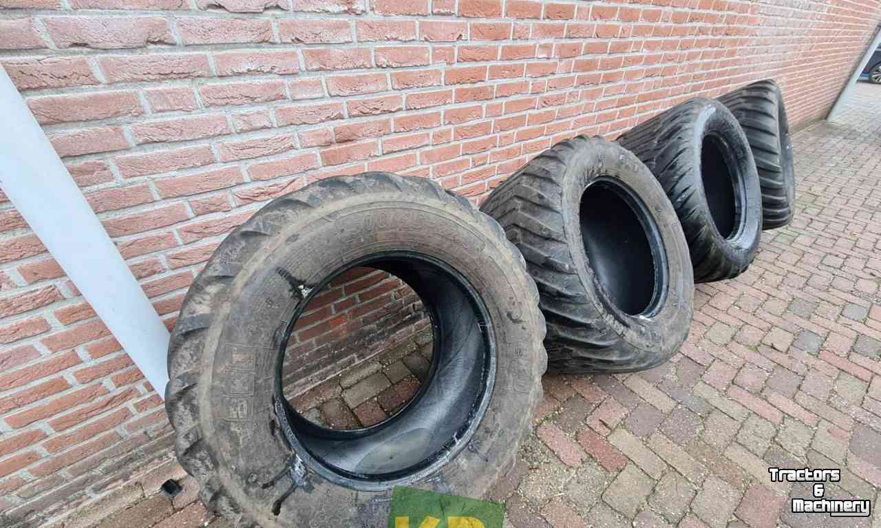 Wheels, Tyres, Rims & Dual spacers BKT 500/45X22.5