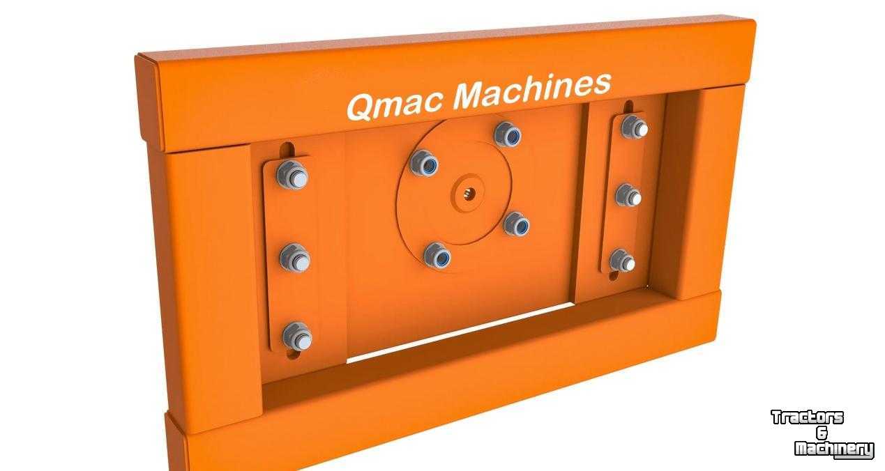 Diverse new spare-parts Qmac Sneeuwploeg Aanbouwframe Blanco