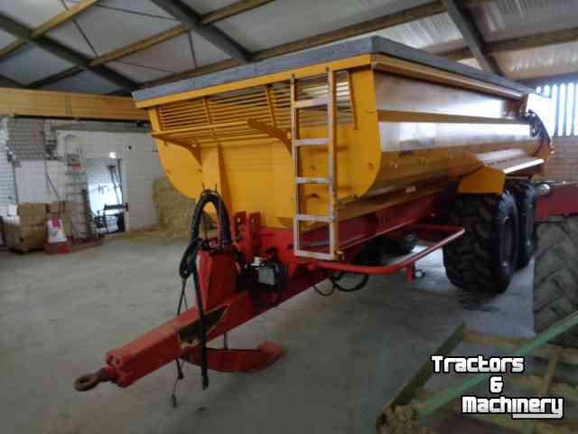 Dumptrailer Jako tiger 125 bollenkipper