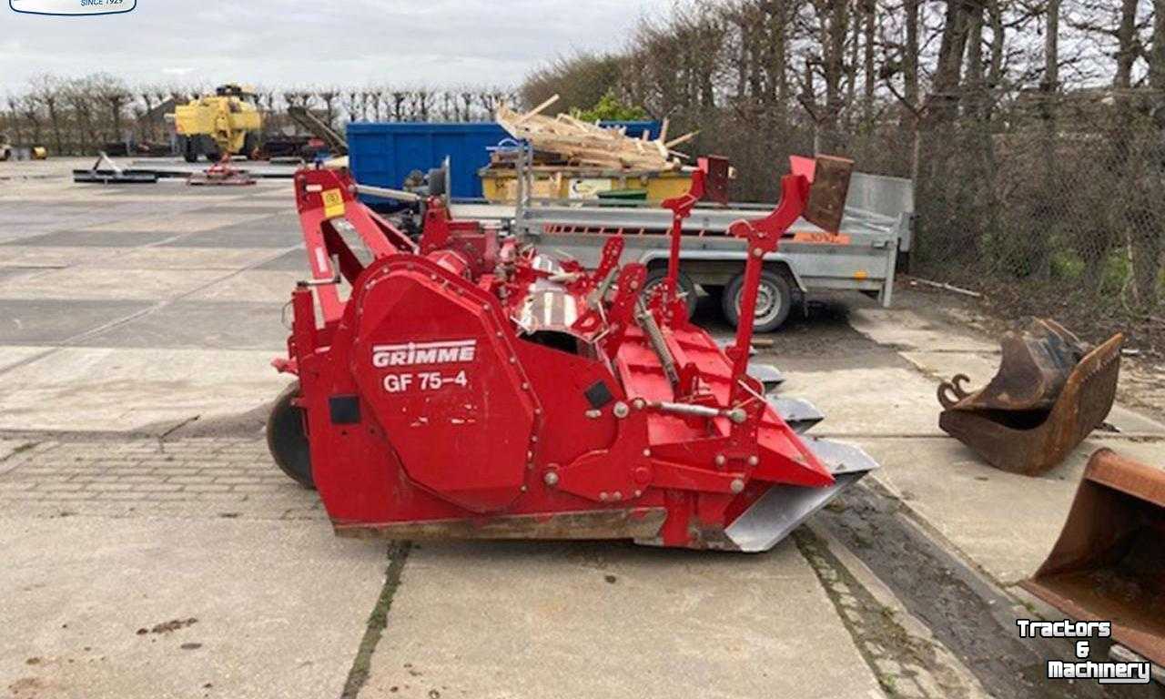 Rotary Hiller Grimme GF 75-4 Rijenfrees