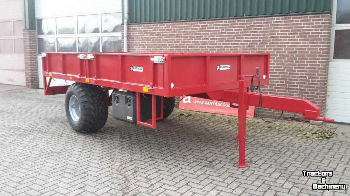 Dumptrailer Agomac Kipper / Kipwagen / Bakkenwagen