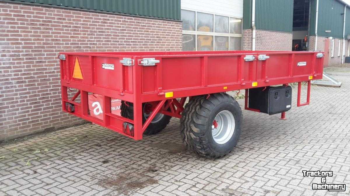 Dumptrailer Agomac Kipper / Kipwagen / Bakkenwagen