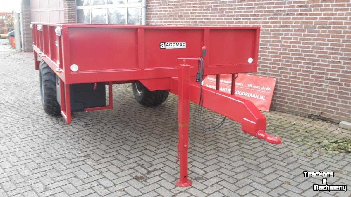 Dumptrailer Agomac Kipper / Kipwagen / Bakkenwagen