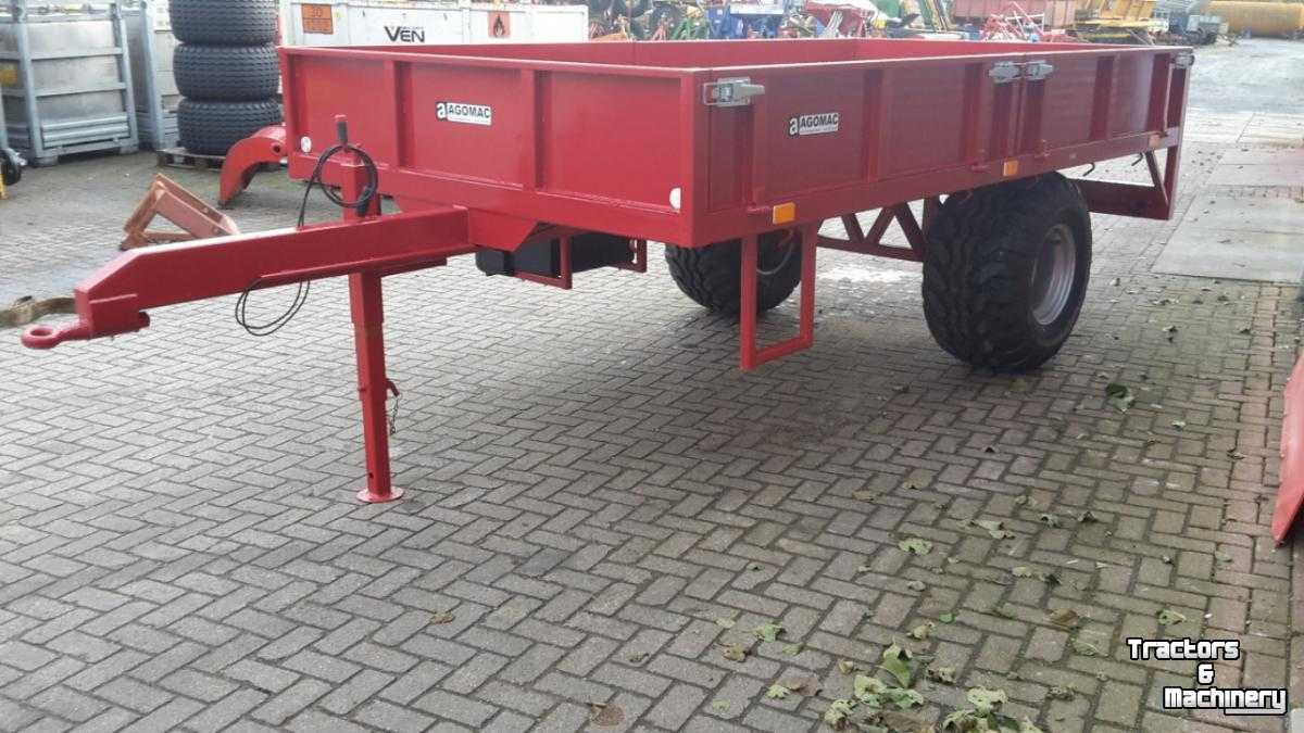 Dumptrailer Agomac Kipper / Kipwagen / Bakkenwagen