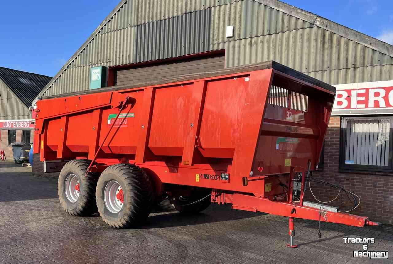 Dumptrailer Vaia NL120S Kipper Landbouwtransport