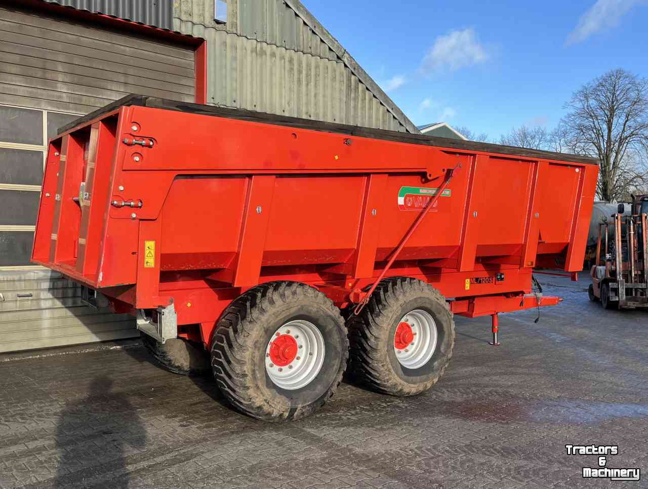 Dumptrailer Vaia NL120S Kipper Landbouwtransport