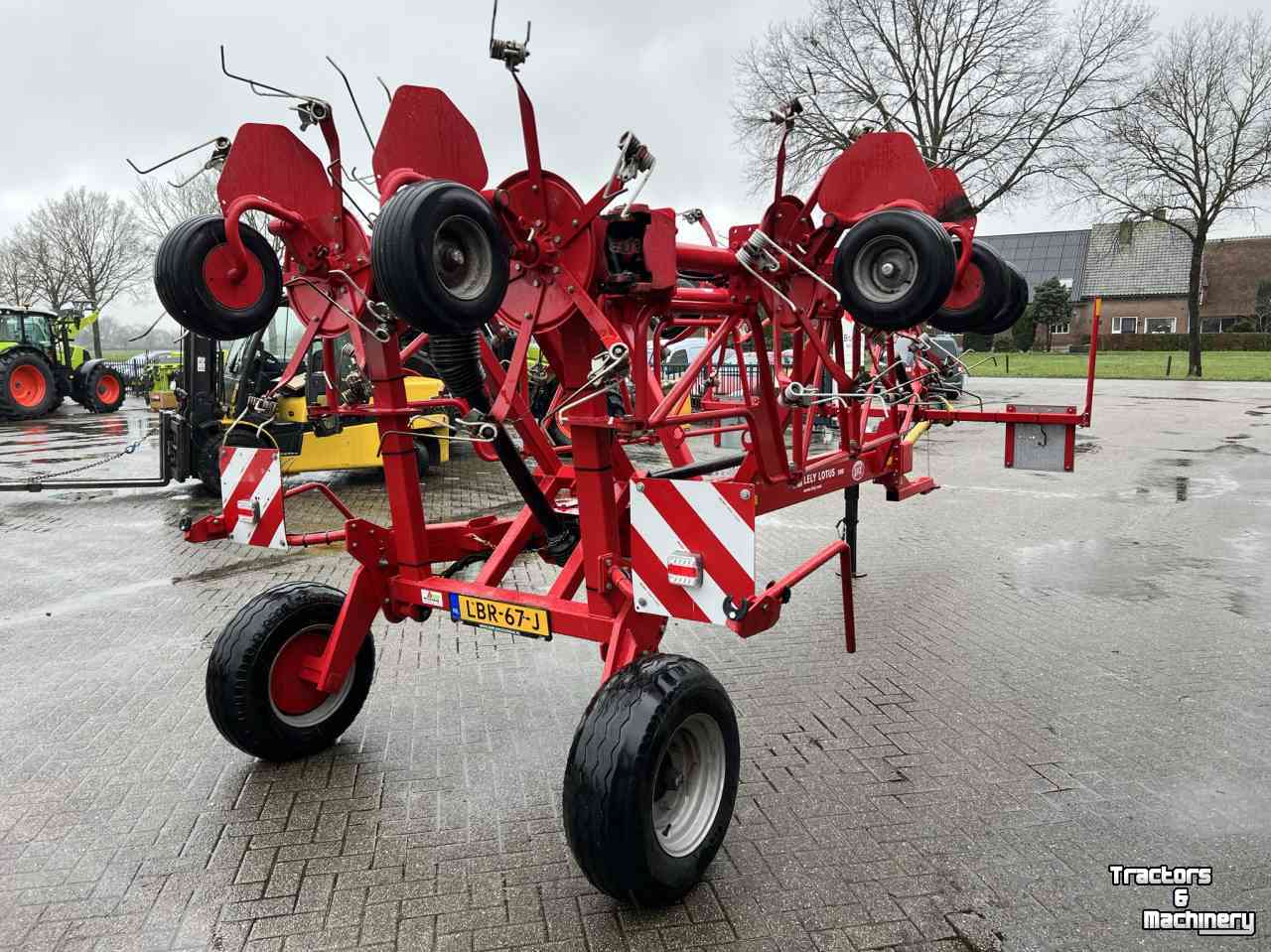 Tedder Lely Lotus 900 schudder