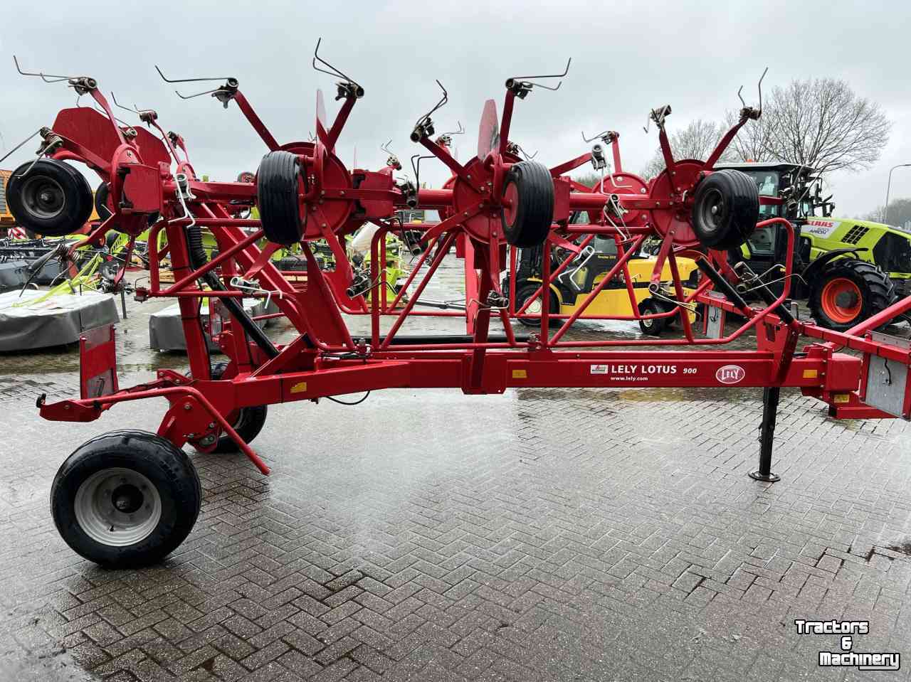 Tedder Lely Lotus 900 schudder