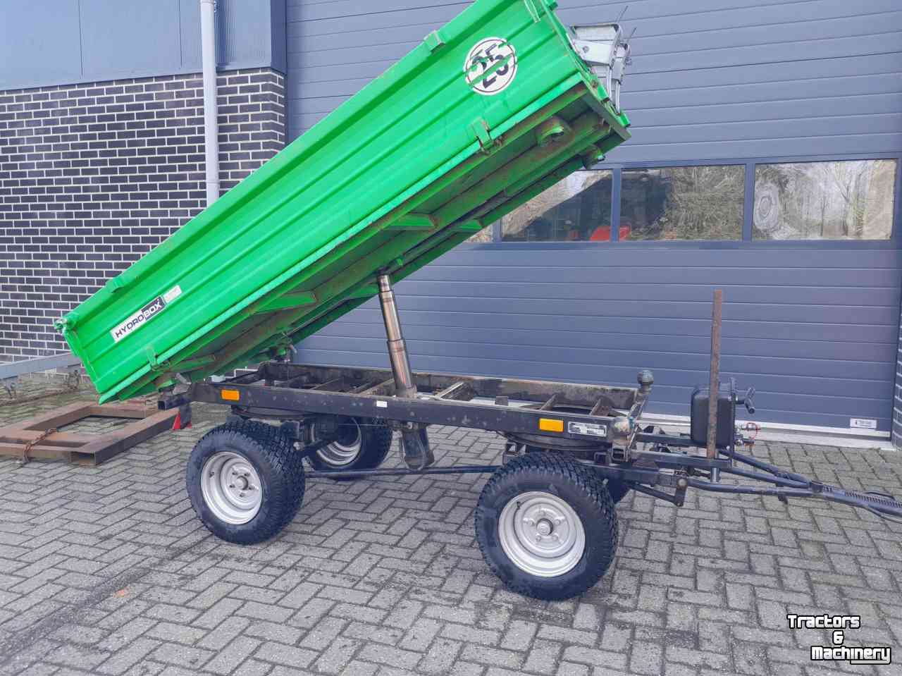 Dumptrailer Leiber 3 zijdige kippers