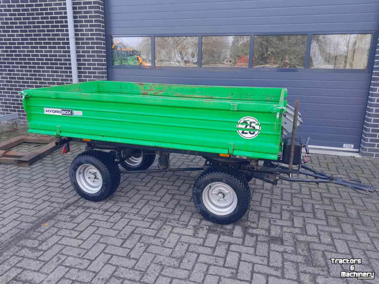 Dumptrailer Leiber 3 zijdige kippers