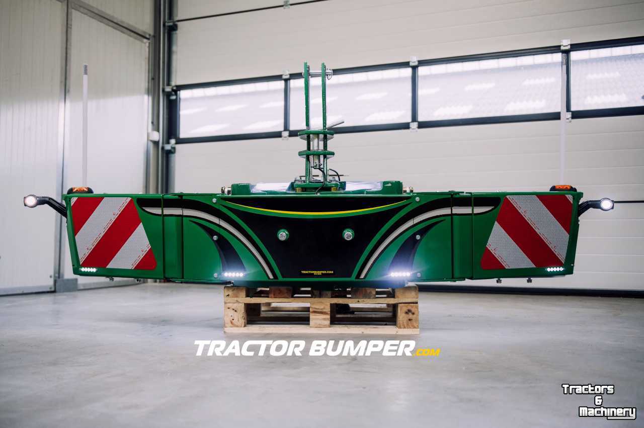 Front-bumper John Deere trekkerbumper + frontgewicht  (tractorbumper / Unterfahrschutz)