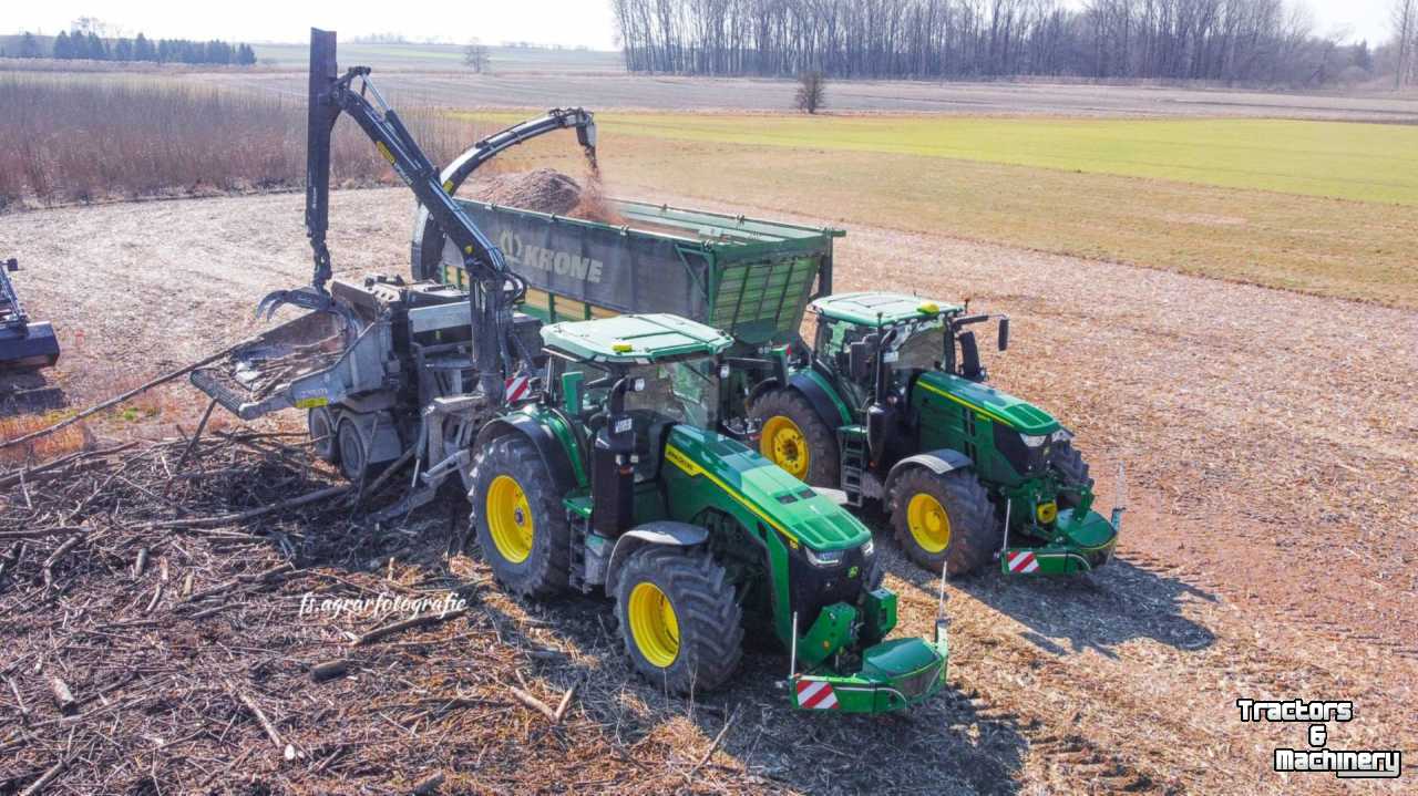 Front-bumper John Deere trekkerbumper + frontgewicht  (tractorbumper / Unterfahrschutz)