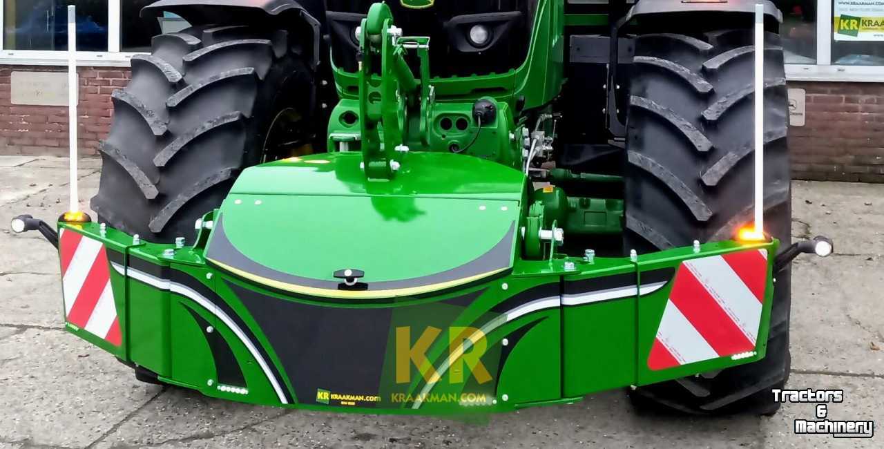 Front-bumper John Deere trekkerbumper + frontgewicht  (tractorbumper / Unterfahrschutz)