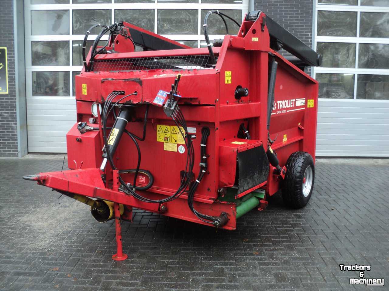 Silage grab-cutter wagon Trioliet UKW 5000