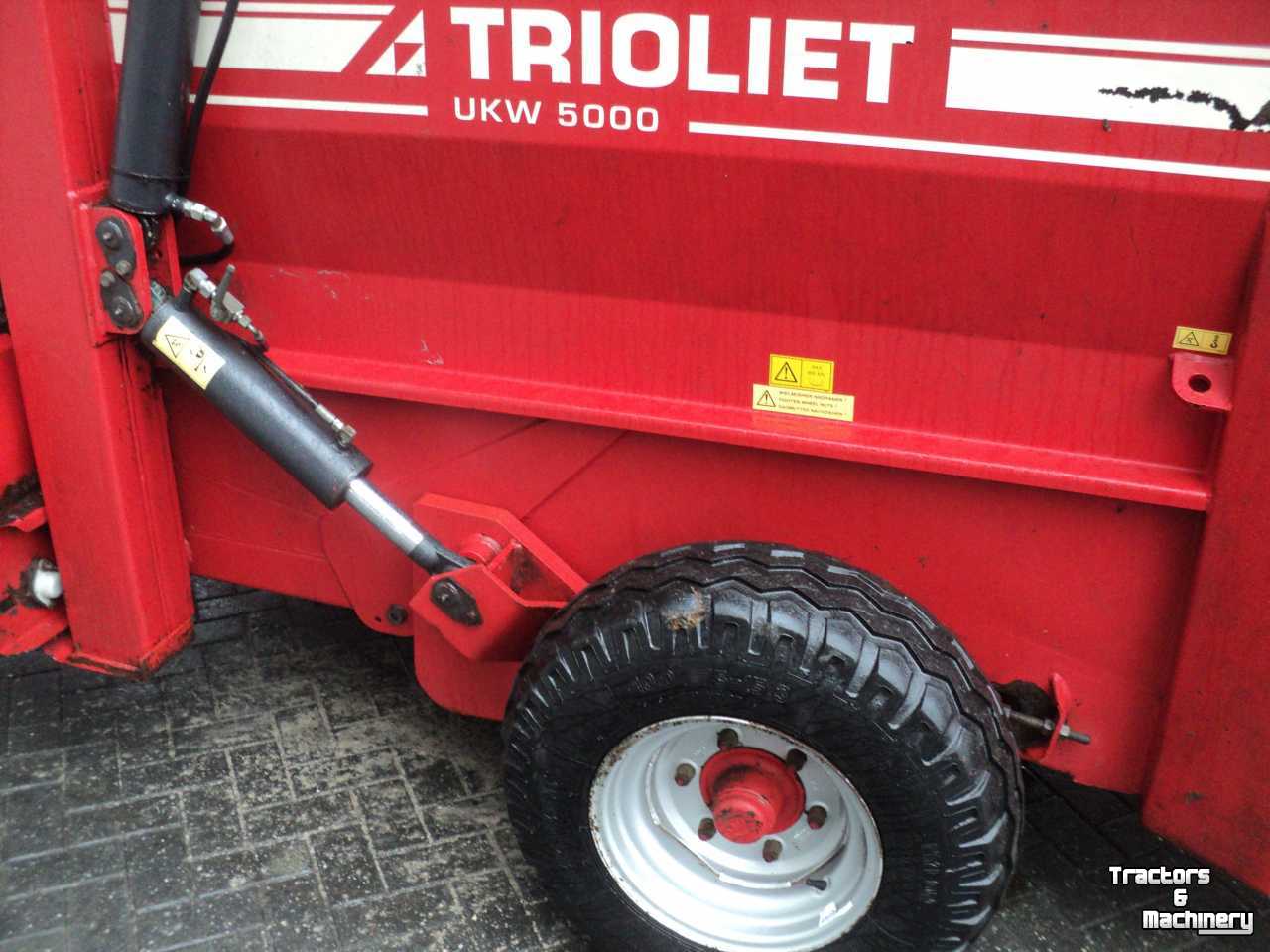 Silage grab-cutter wagon Trioliet UKW 5000