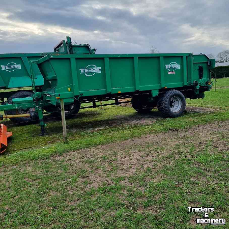 Manure spreader Tebbe DS 100 universeel breedstrooier, mestverspreider, meststrooier