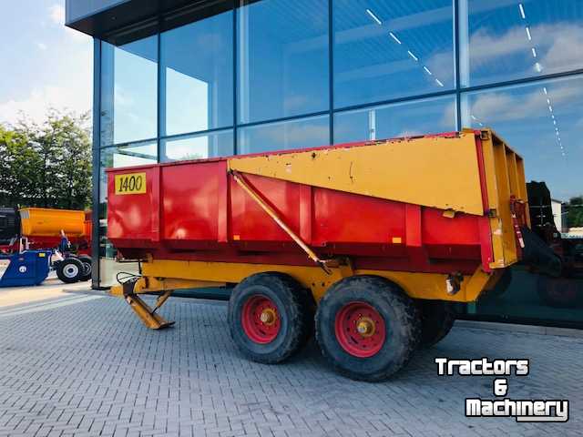 Dumptrailer Bijlsma Hercules 1400 kipper landbouwkipper