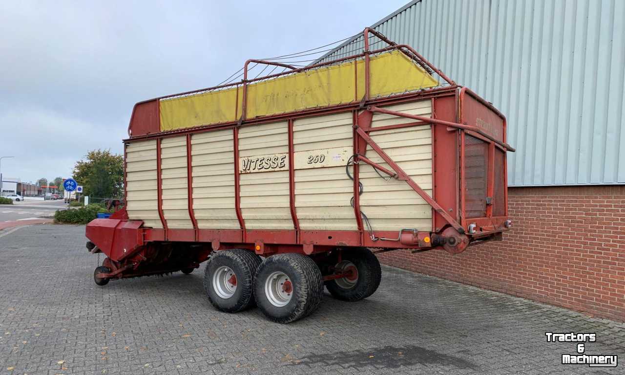 Self-loading wagon Strautmann Vitesse 260 Opraapwagen