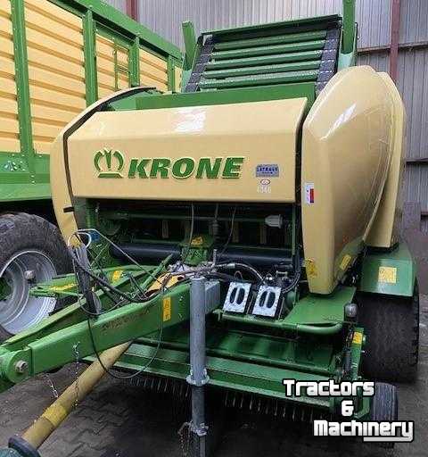 Balers Krone Comprima CF 155 XC Rondebalen-Pers + Wikkelaar