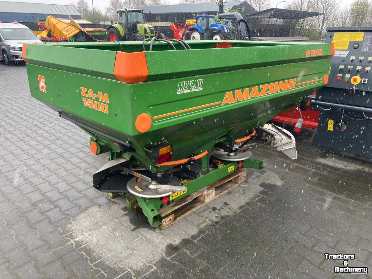 Fertilizer spreader Amazone ZAM-1500