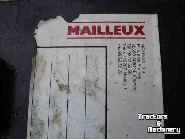 Front-end loader Mailleux Aanbouwdelen MX