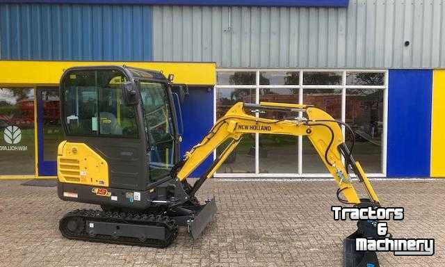 Mini-Excavator New Holland E 19 C Mini-Graver Mini Excavator