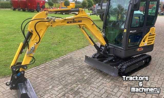 Mini-Excavator New Holland E 19 C Mini-Graver Mini Excavator