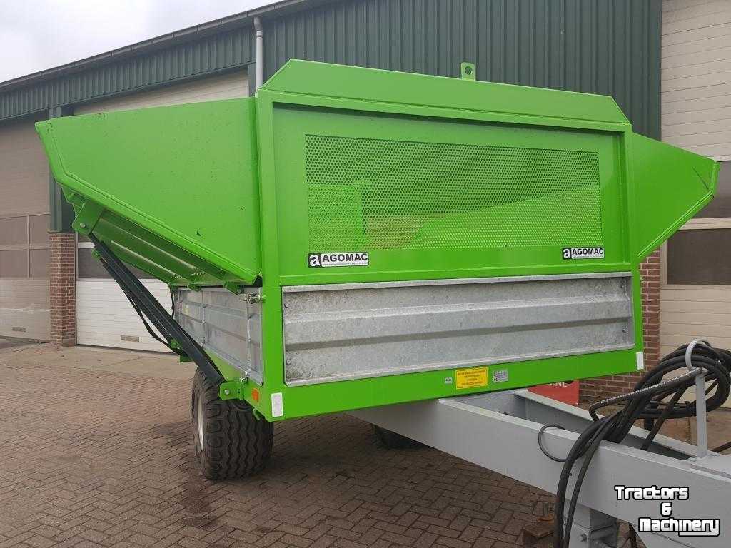 Dumptrailer Agomac Slootvuil kipper kieper