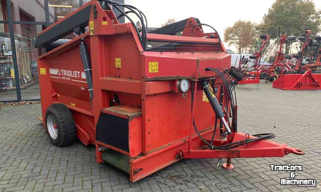 Silage grab-cutter wagon Trioliet UKW 5000 Uitkuilwagen