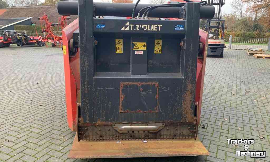 Silage grab-cutter wagon Trioliet UKW 5000 Uitkuilwagen