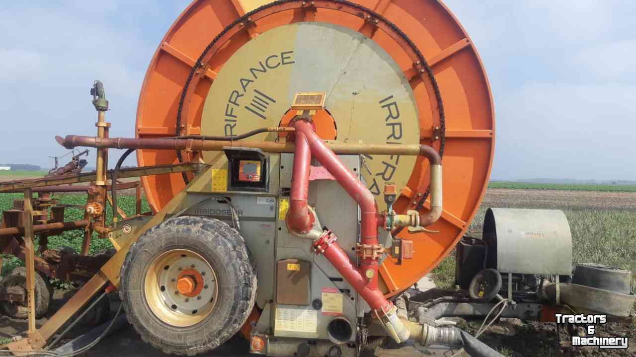 Irrigation hose reel Irrifrance Optima 1055 VPS TTI, 135/450