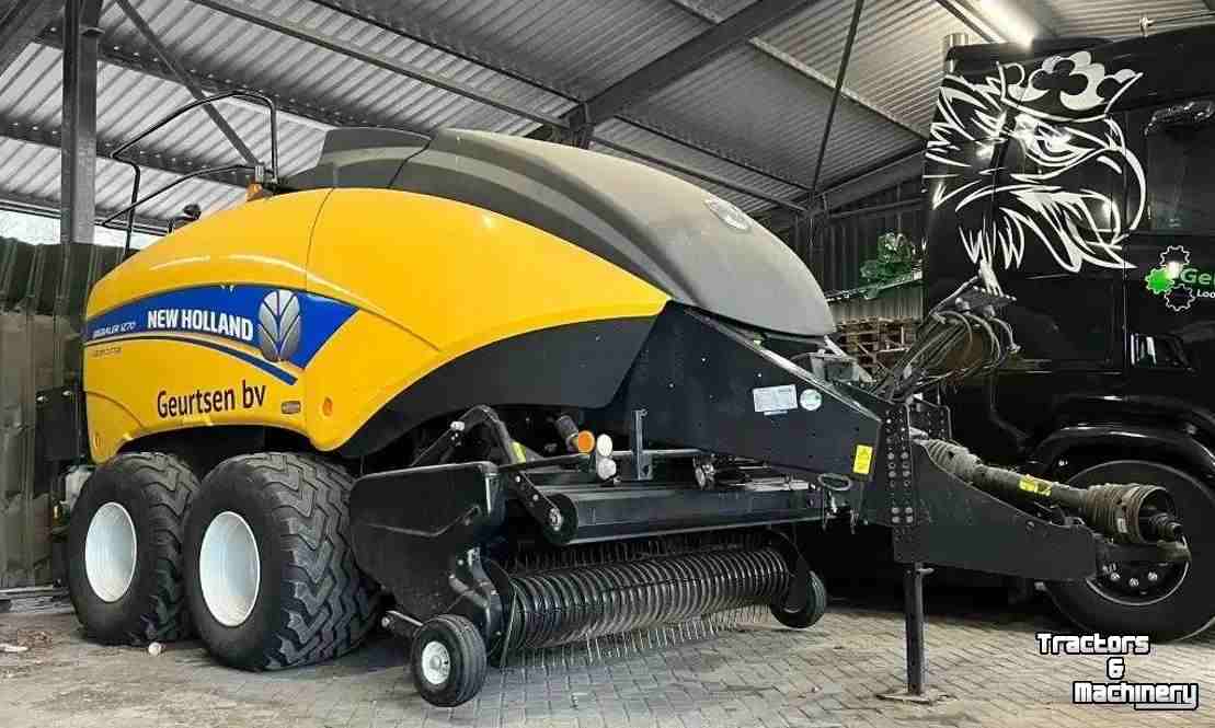 Balers New Holland BigBaler 1270 Cropcutter Grootpakken-Pers