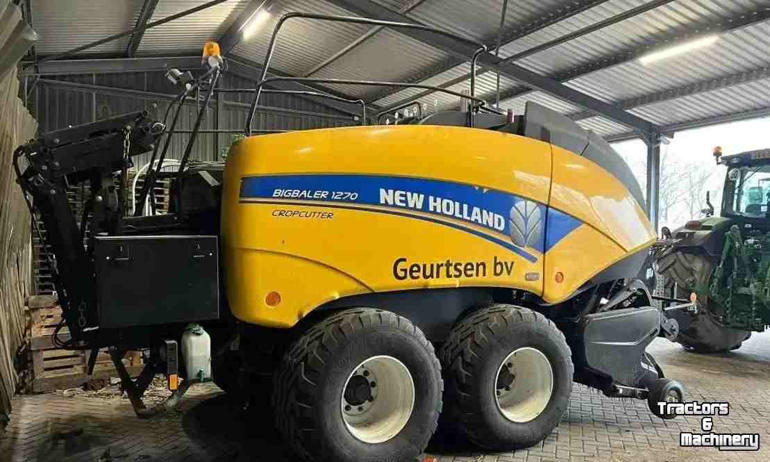 Balers New Holland BigBaler 1270 Cropcutter Grootpakken-Pers