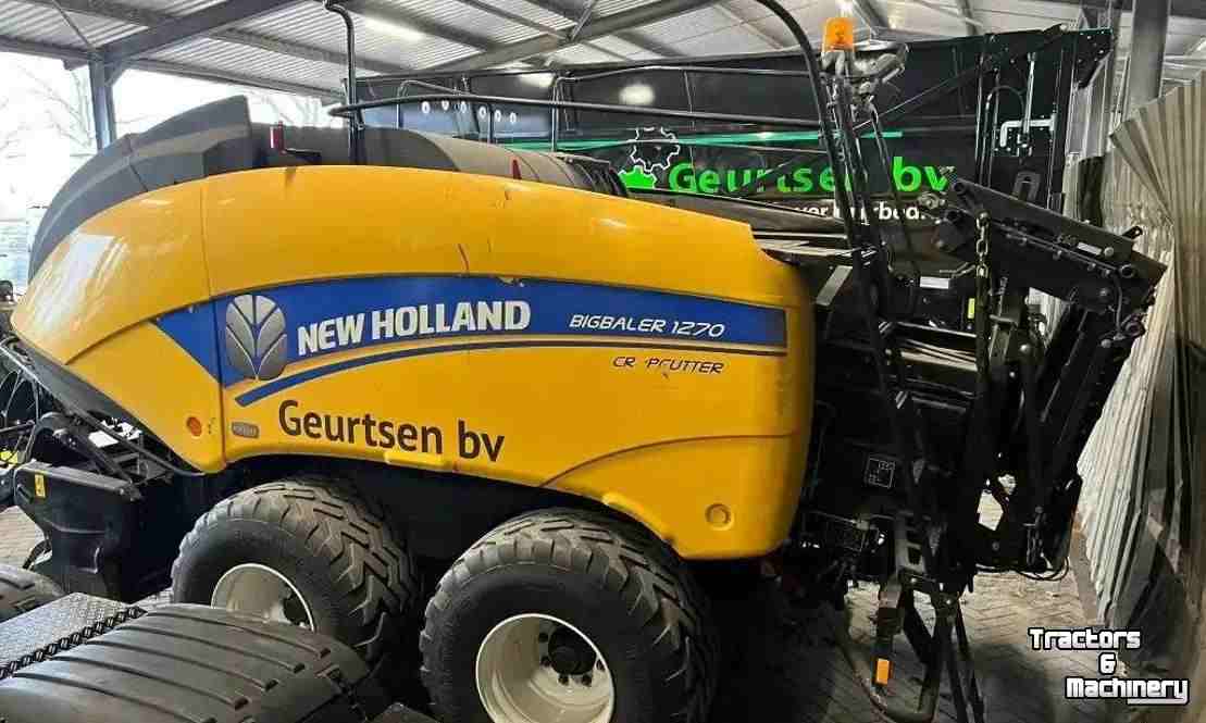 Balers New Holland BigBaler 1270 Cropcutter Grootpakken-Pers