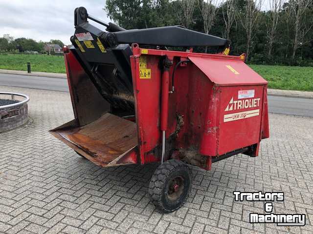 Silage grab-cutter wagon Trioliet UKW3500