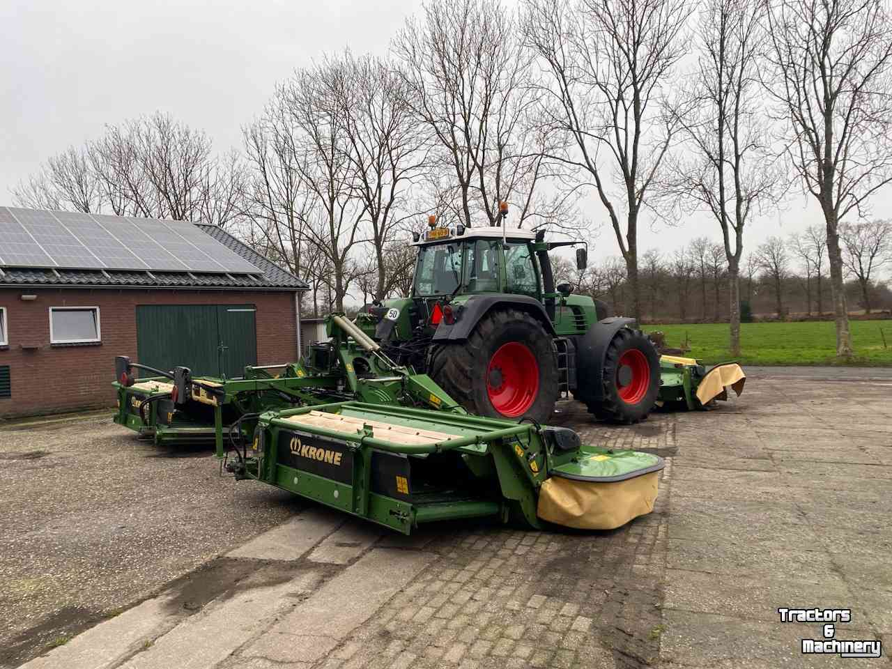 Mower Krone Easycut B870 CV Collect + Easycut F320 CV