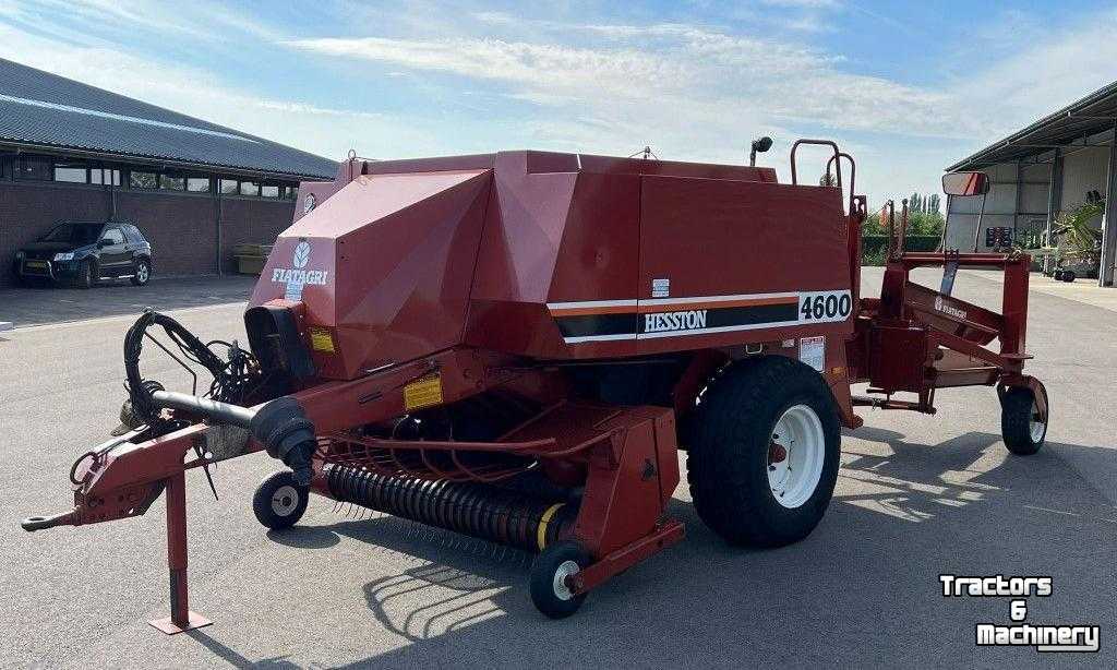 Balers Hesston 4600 Pakkenpers