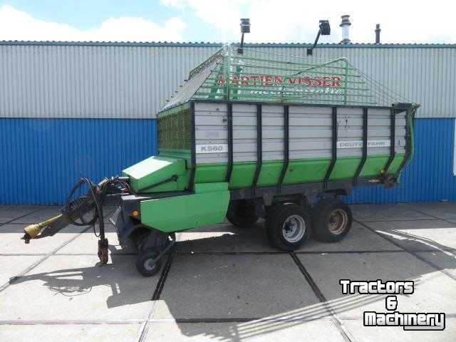 Self-loading wagon Deutz-Fahr K560 Ladewagen Opraapwagen