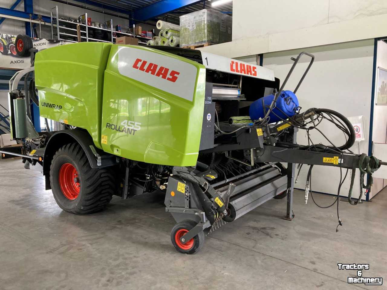 Balers Claas Rolland 455 Uniwrap