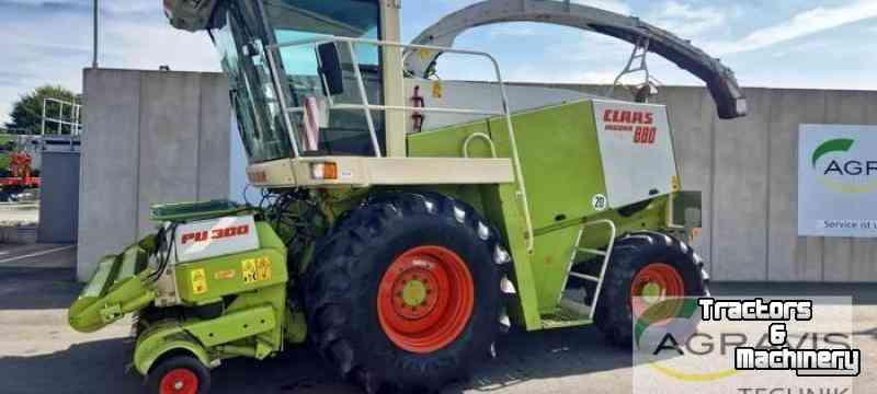 Forage-harvester Claas Jaguar 800 A Feldhäcksler + Claas Pick-Up