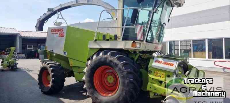 Forage-harvester Claas Jaguar 800 A Feldhäcksler + Claas Pick-Up