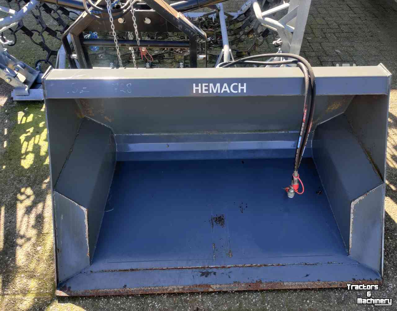 High tip buckets Hemach 150