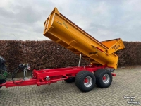 Dumptrailer Jako Tiger 100SK met deuren