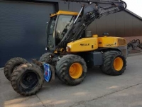 Excavator mobile Mecalac 12 MXT + Herder MS 500 Maaikorf Mowing Bucket