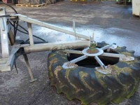 Feed sweeper wheel  Voerveegband