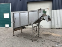 Bulk box tipper  Mountec even-flow + kisten vuller easy-flow