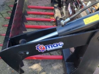 Silage cutting bucket Qmac ballen splitter